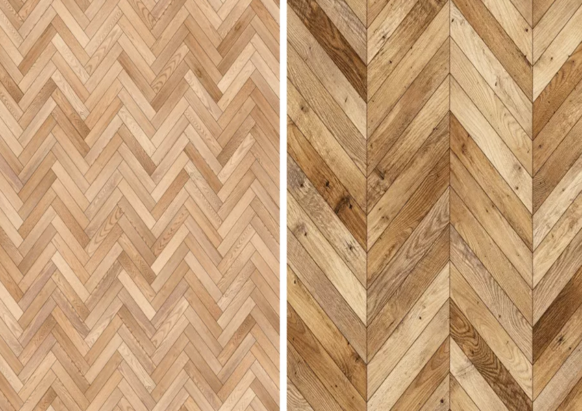 Herringbone and Chevron Patterns